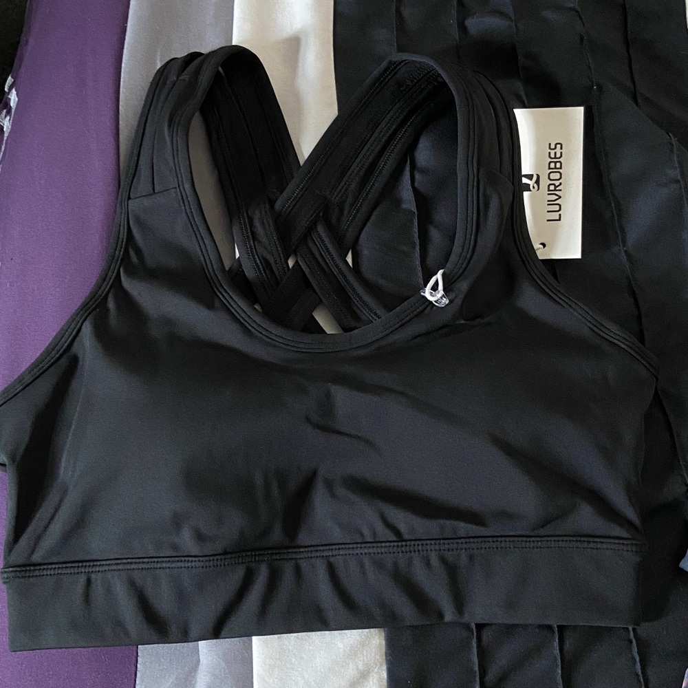 Lululemon Black Sports Bra